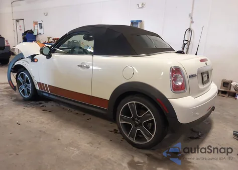 2013 Mini Roadster Cooper from USA, damaged, VIN WMWSY1C52DT625564